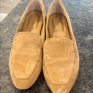 Tahari womens Light Brown Suede Slip-Ons